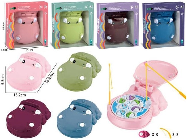 Gra rybki na baterie opakowanie 18 × 6 × 17 cm